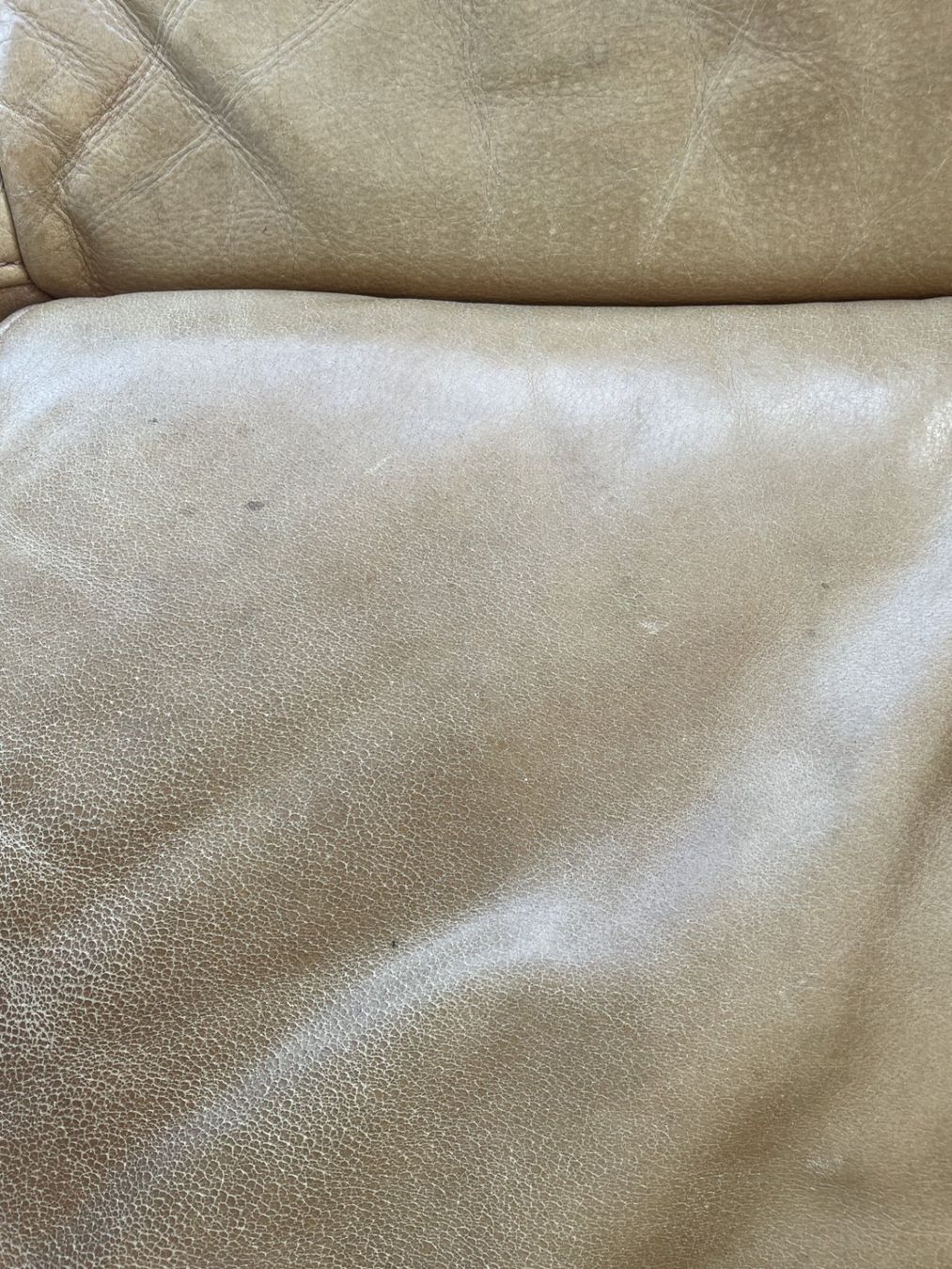 Koinor Divani: Koinor Ecksofa Vintage Leder hellbraun mit Metallfüssen – Usato da Murgenthal venduto da Anywherebuthome 3