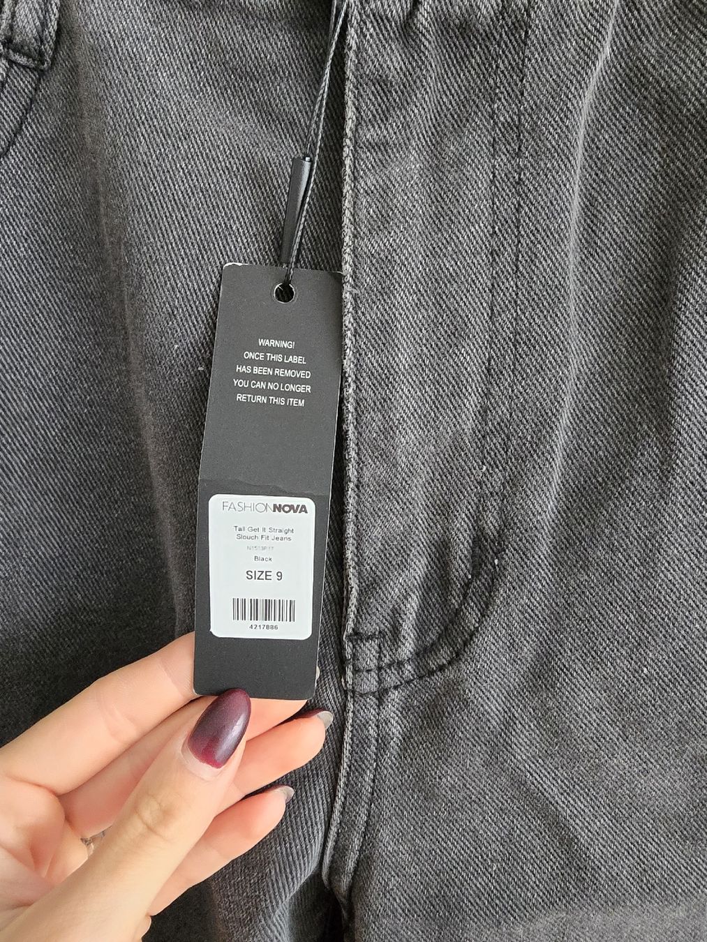 Jeans: Fashion Nova Jeans - Grösse 9  – Nuovo e nell'imballaggio originale da Rickenbach b. Wil venduto da Beautiful.Things 1