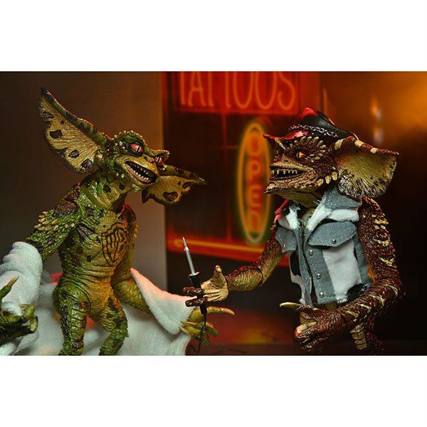 Statuette: Gremlins 2: Tattoo Gremlins Ultimate Actionfiguren 2er-Pack – Nuovo e nell'imballaggio originale da Zofingen venduto da ActionSpielzeug 3