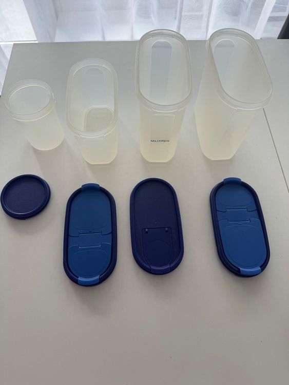 Tupperware Set, Klassiker, 4 Stk., Top Zustand, Blau! (Gebraucht) in ...