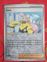 Iono - Pokemon Reverse Holo Paldean Fates