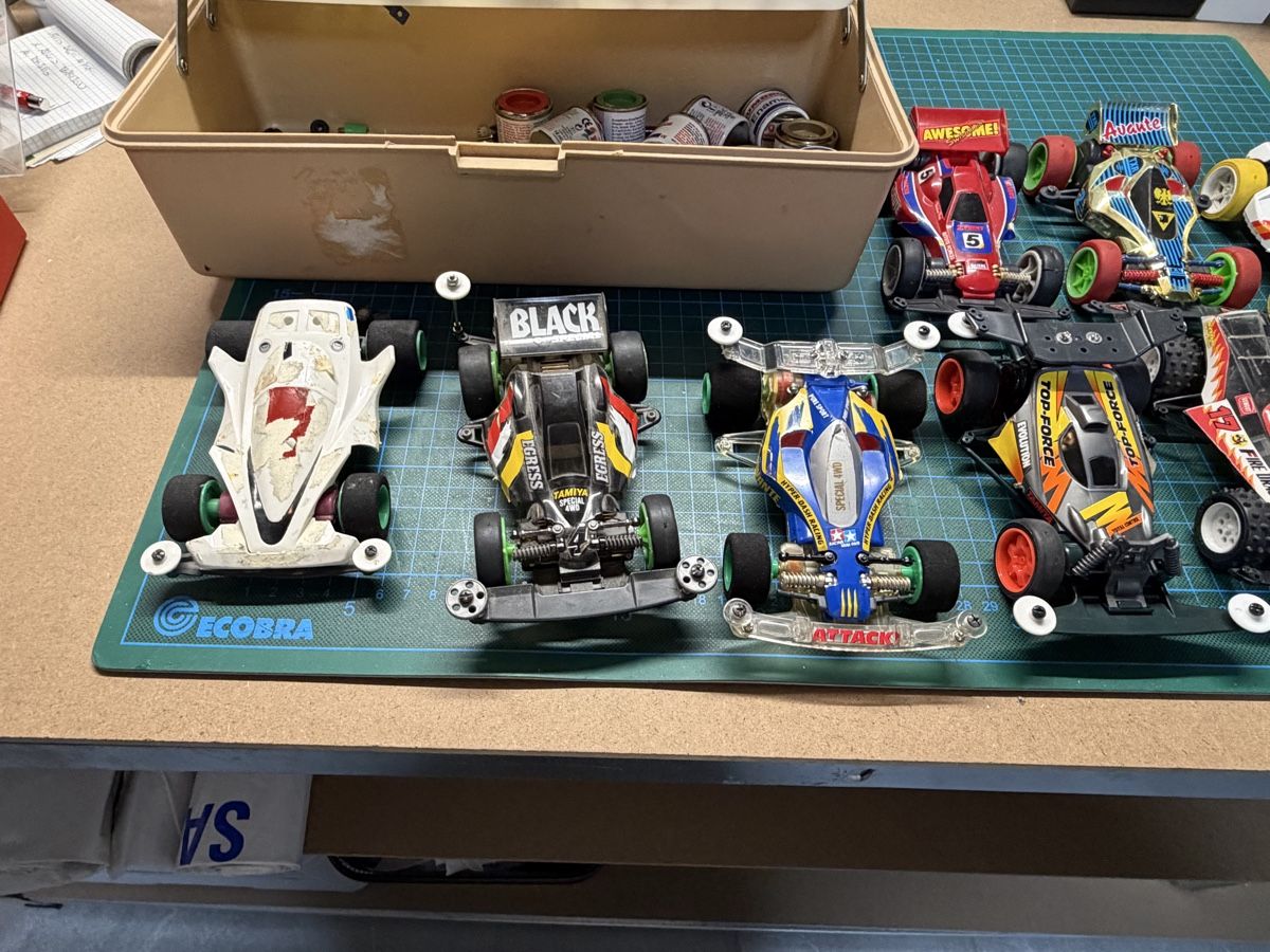 Tamiya Kit di modellismo & Modellini statici: Tamiya Mini 4WD usare e ricambi vari! – Usato da Cugnasco venduto da Piagatto 3