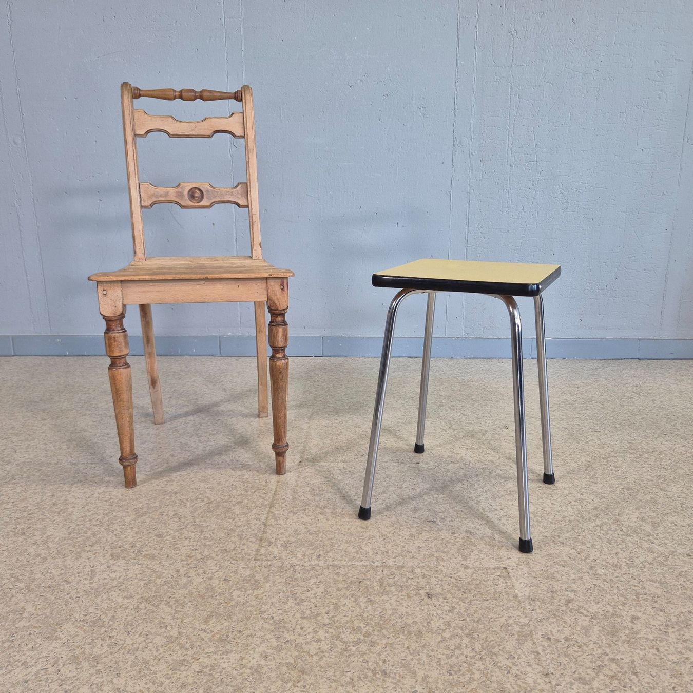 Sgabelli: Kelco Hocker Höcker Küchenhocker Tabouret gelb – Usato da Nottwil venduto da Wondewa-Shop 2