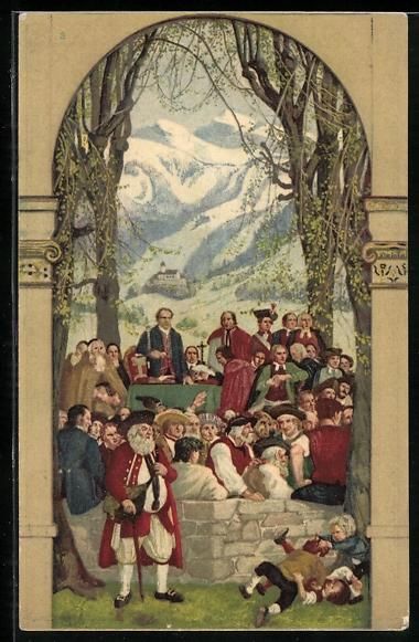 Cartoline postali: Schweizer Bundesfeier 1918, Kinder kämp – Usato da Berlin venduto da bartko-reher