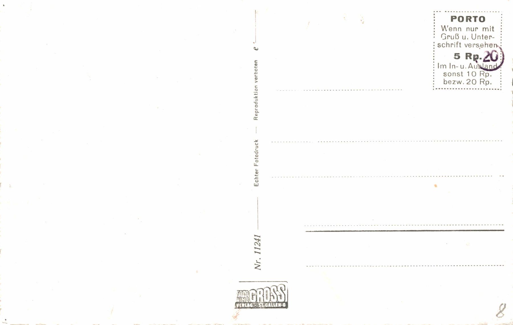 Cartes postales: Altstätten, St. G. – D'occasion à Bronschhofen par Astore 1