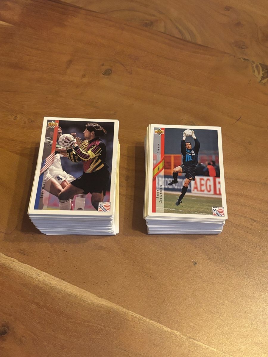 Carte collezionabili: Upper Deck World Cup 94 Collection – Usato da Zofingen venduto da Angelomichael 2