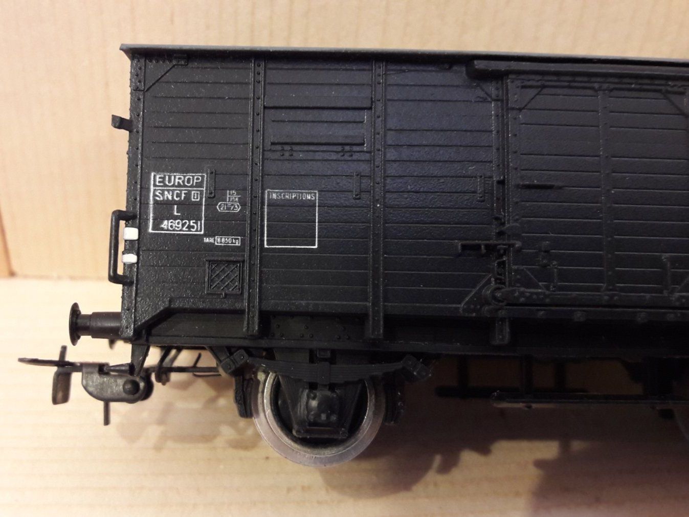 Piko Modellini di ferrovie: Piko HO DC : SNCF wagon couvert "L 469" – Usato da Buttes venduto da Cafe2005 7