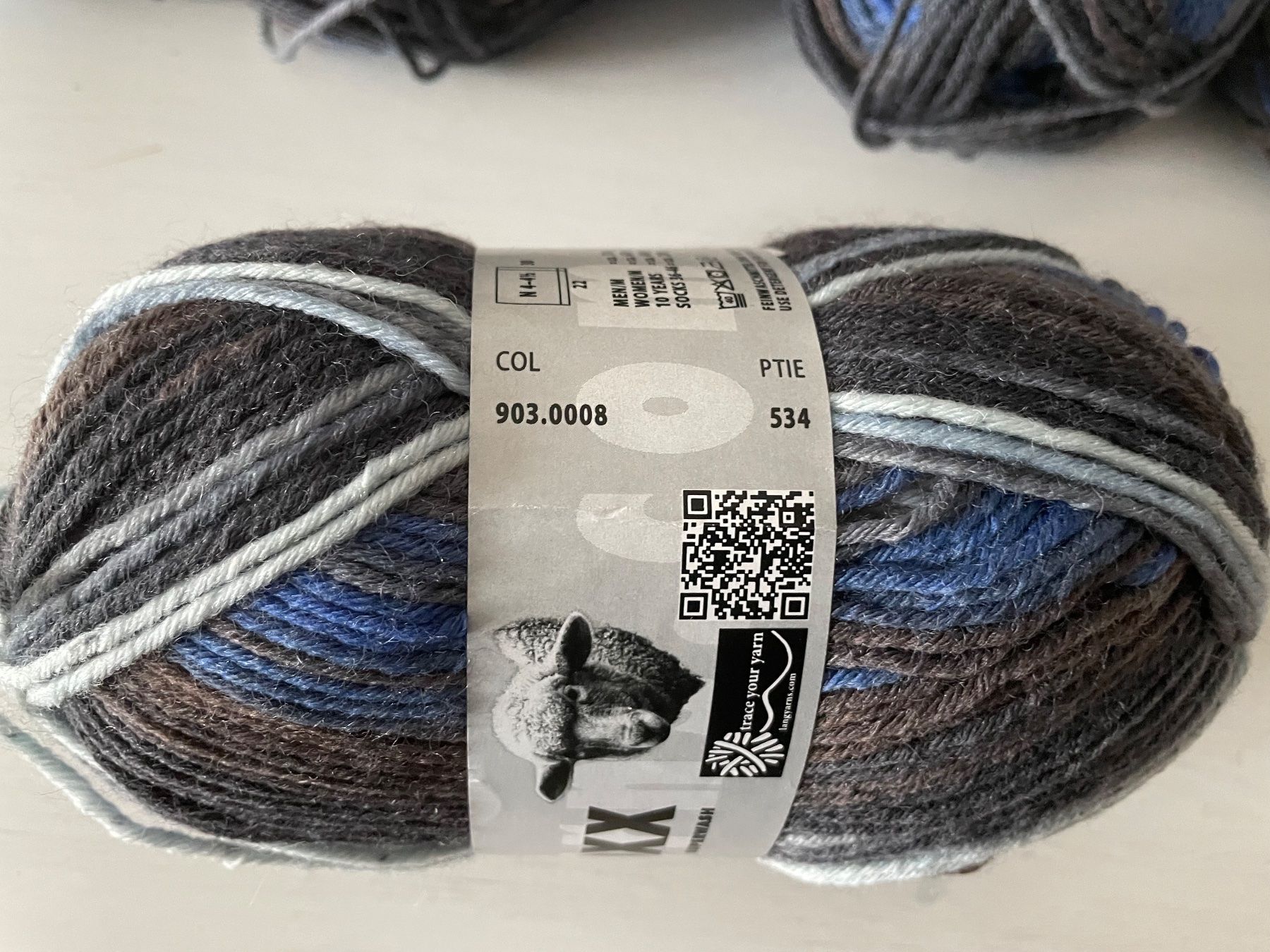Wolle: 1Knäuel Super Soxx Langyarns – Neu (gemäss Beschreibung) aus Büsserach von bor_s88m