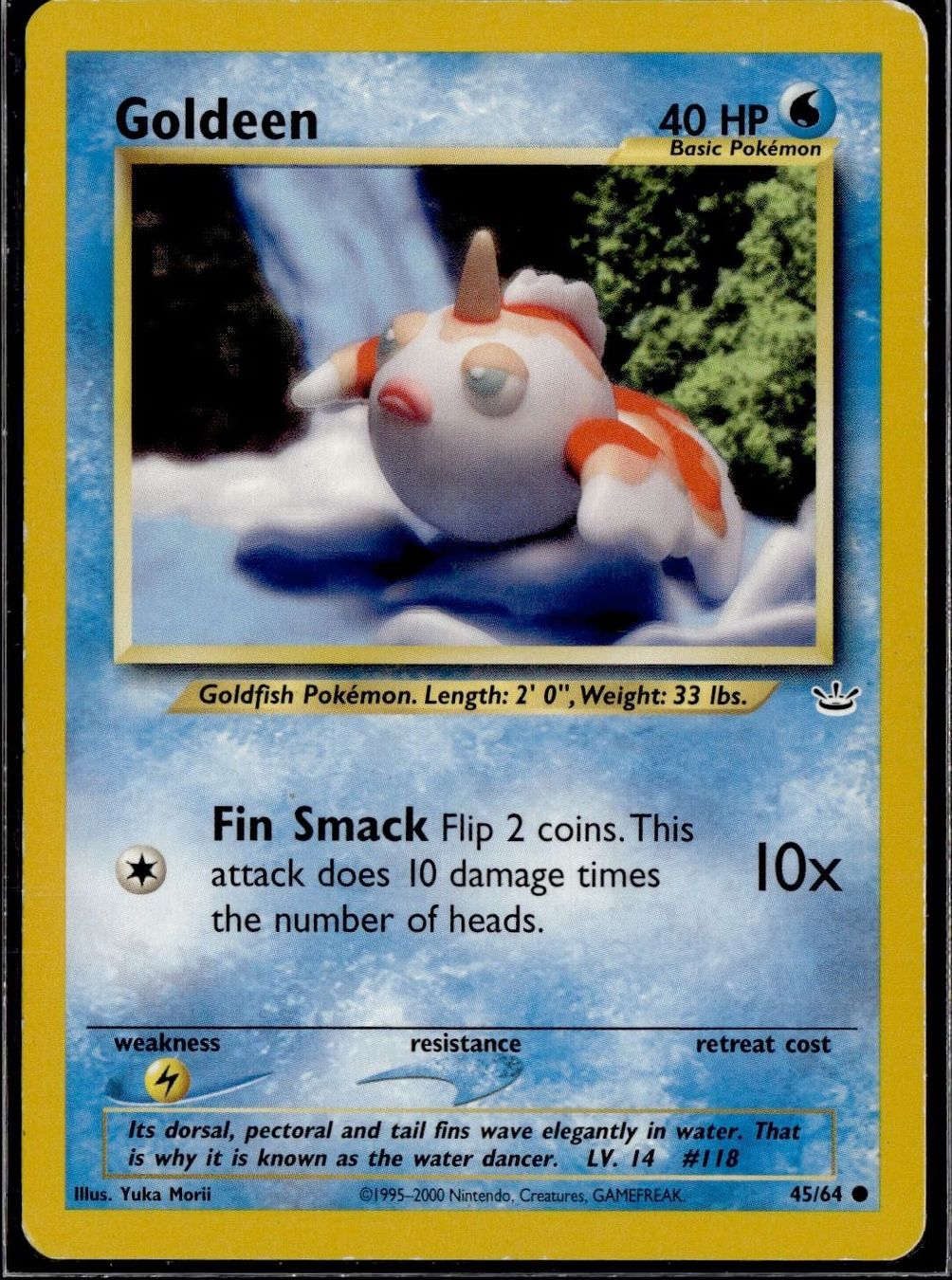Pokémon Carte collezionabili: Goldeen 45/64 Neo Revelation – Usato da Zürich venduto da pokemon_cards