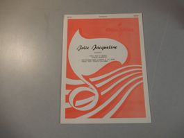 Jolie Jacqueline Foxtrot Notenblatt Edition Helbling alt