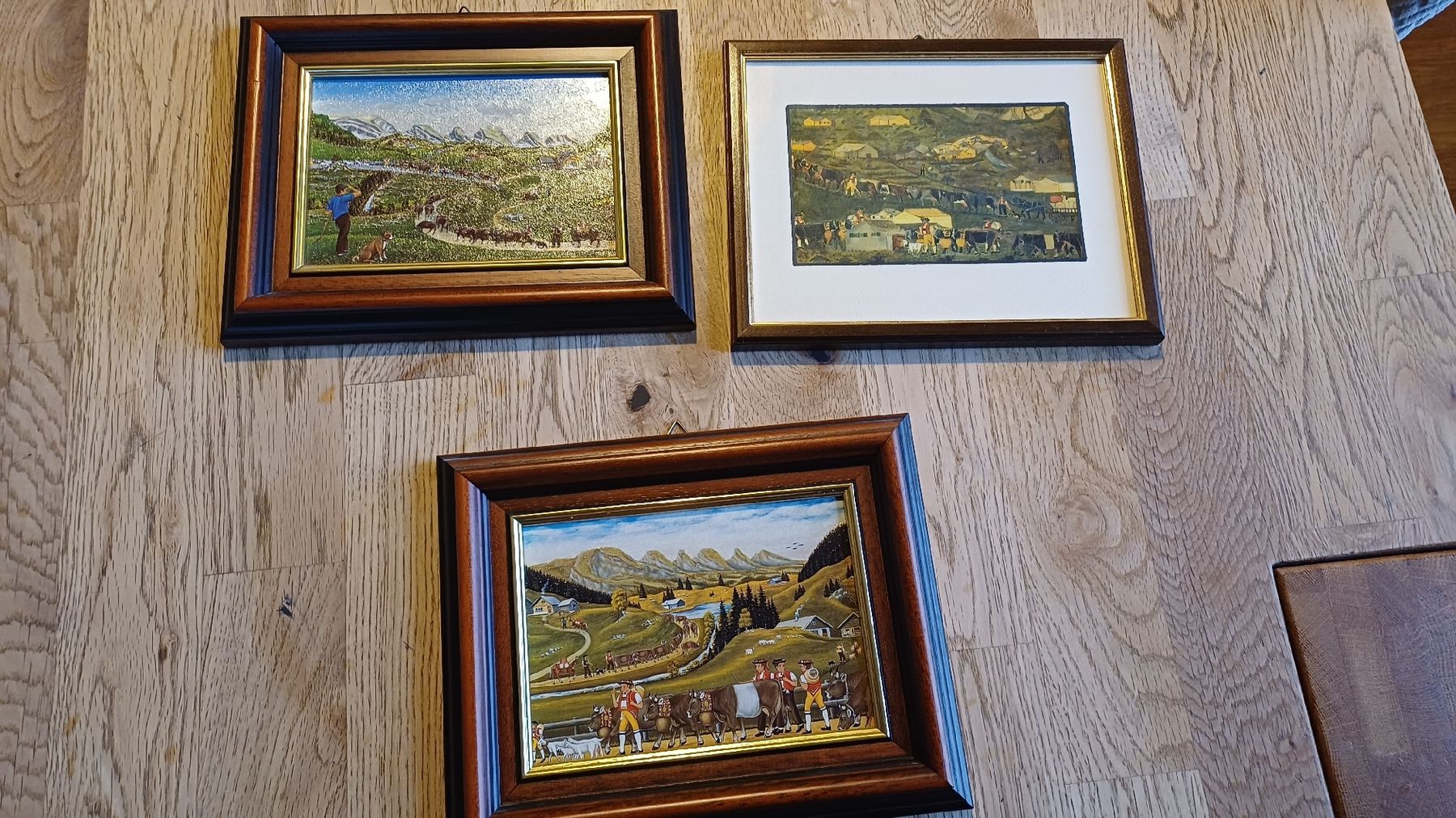 Poster & Bilder: 3 Appenzeller Bilder  – Gebraucht aus Flawil von Naphtali