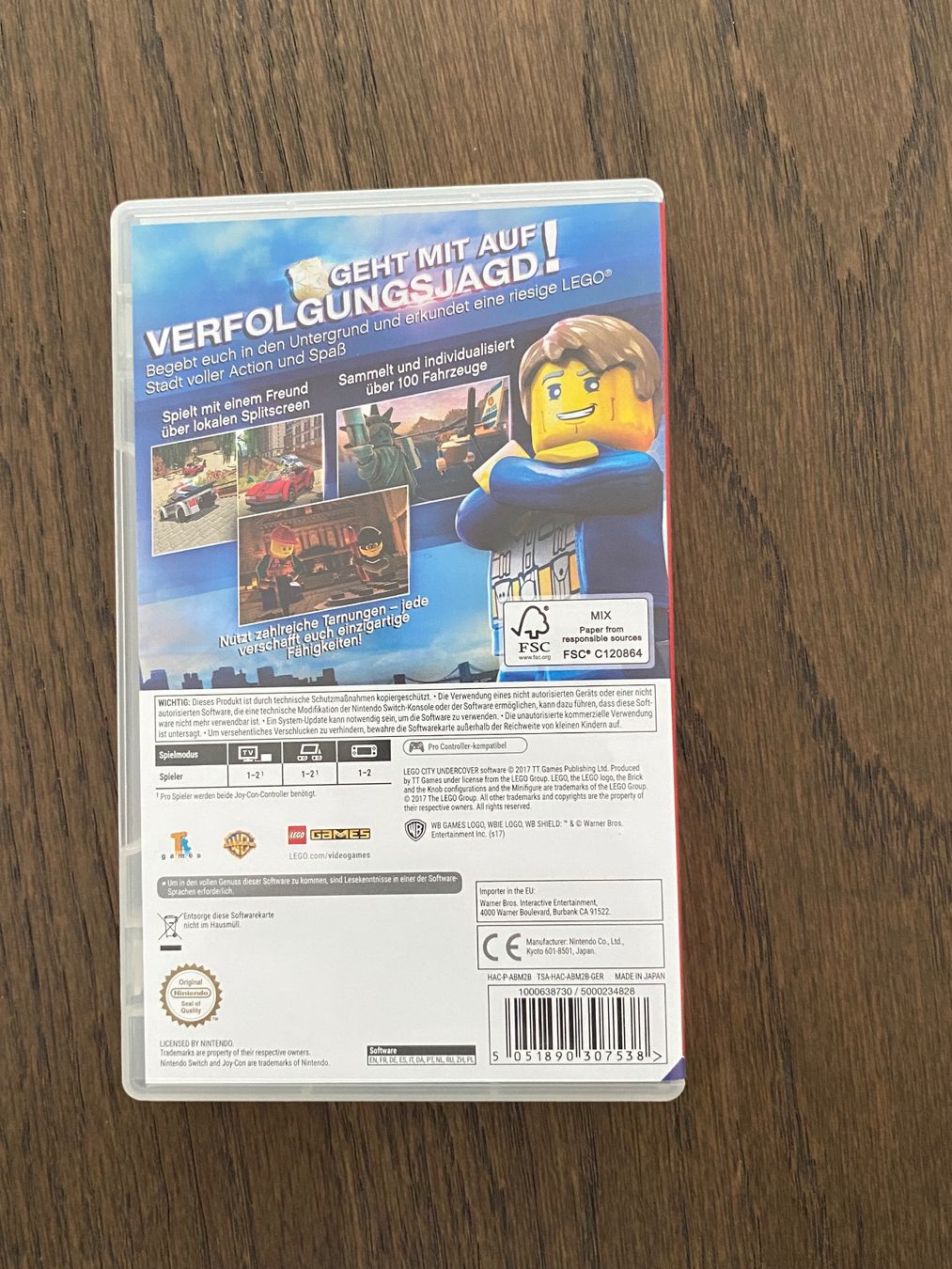 Nintendo Jeux: Lego City undercover – D'occasion à Fehraltorf par gal_r6fc 1