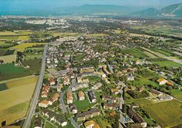 Bernex Genève Vue aérienne