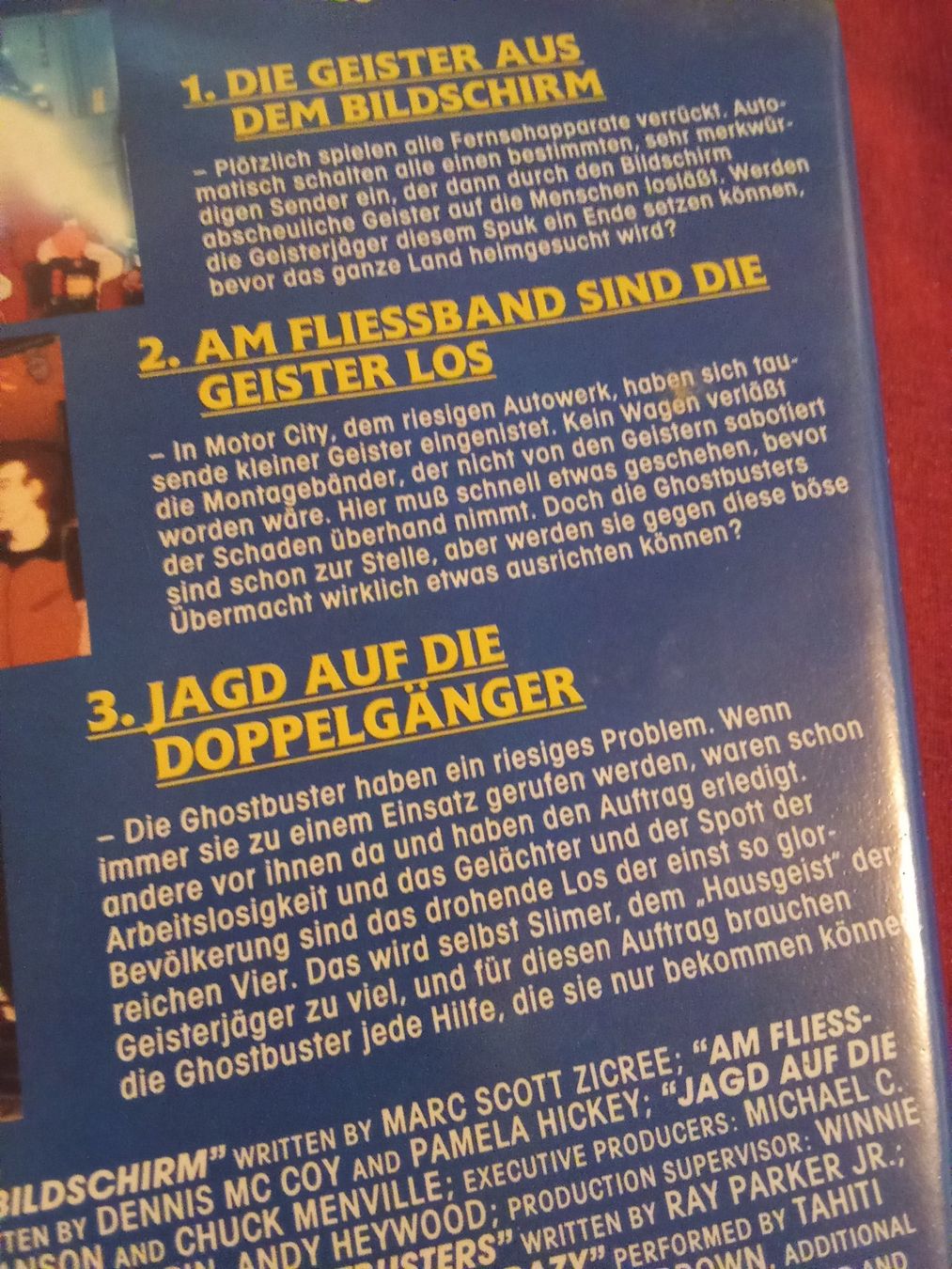 Tutti i VHS: Die echten Ghostbusters 7 Siegeszug der Geisterjäger RCA VHS – Usato da Remetschwil venduto da Hofiii 2
