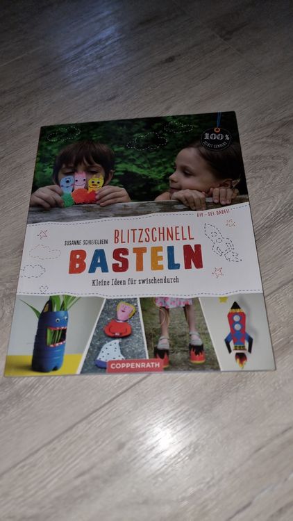 Libri: Bastelbuch "Blitzschnell Basteln" - Tolle Ideen für Kids neu – Nuovo (secondo la descrizione) da Wigoltingen venduto da Zuckerfee84
