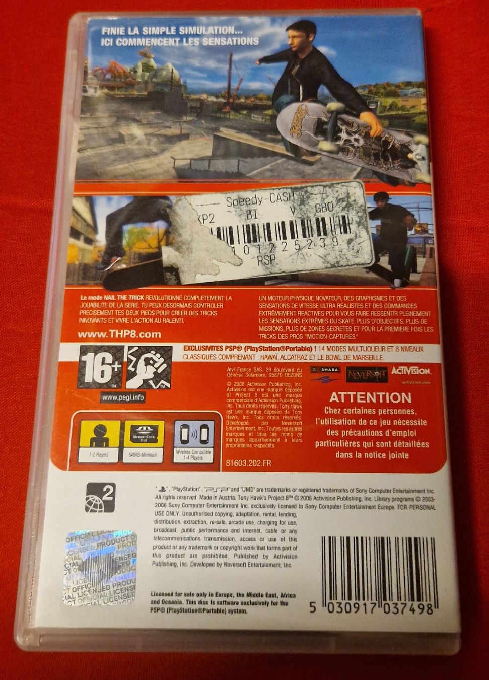 Sony Giochi: Tony Hawk's Project 8 PSP – Usato da Villars-sur-Glâne venduto da MrLobTec 1