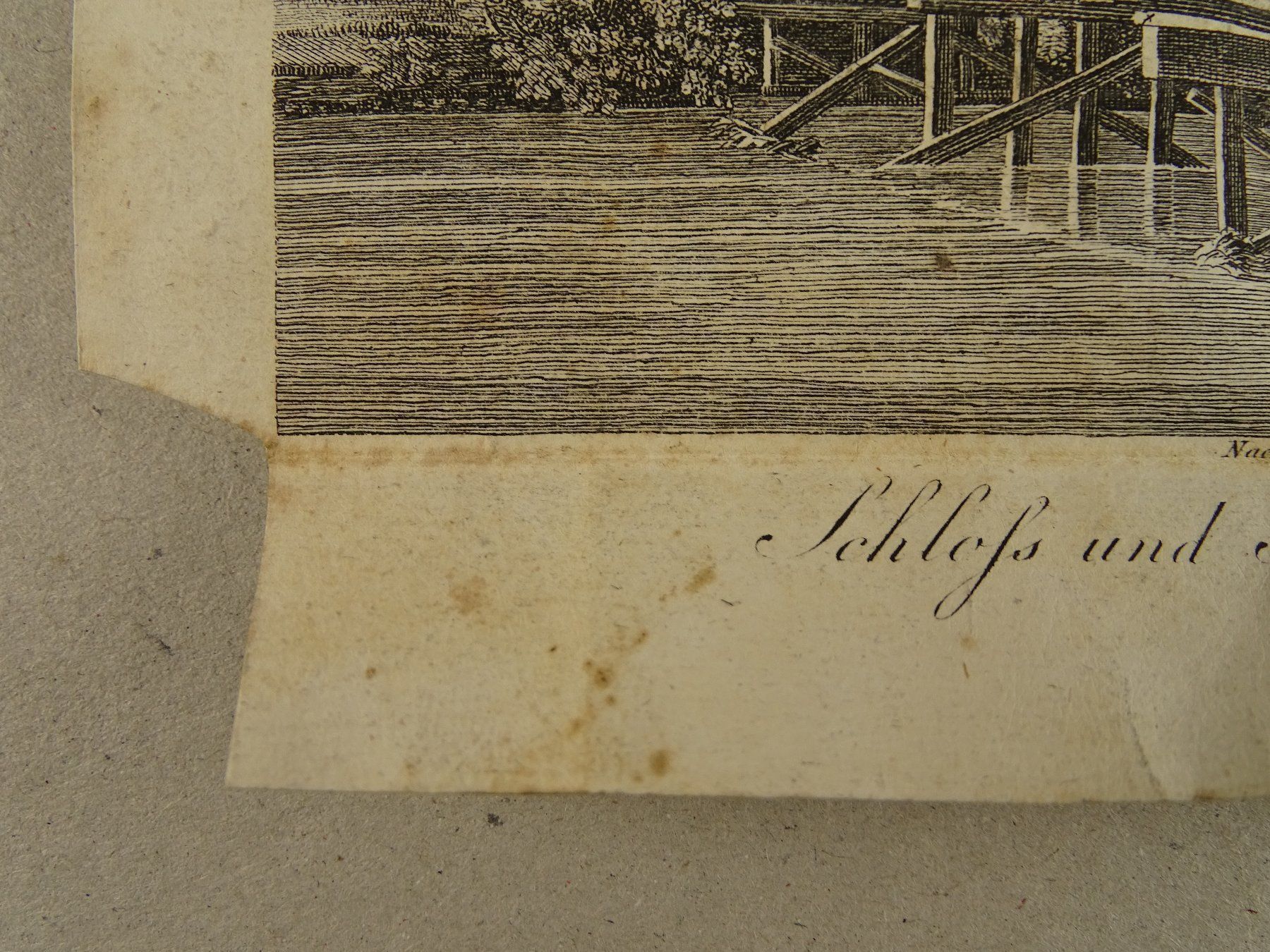 Stiche: BURGDORF, KUPFERSTICH 1826 – Gebraucht aus Grüningen von Kartensammler 8