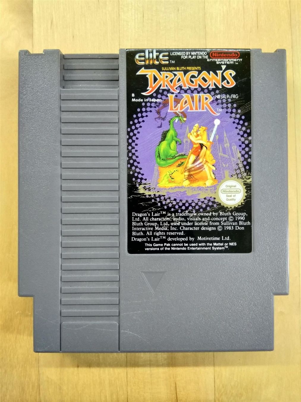 Nintendo Giochi: Dragon's Lair - Nintendo NES – Usato da Frauenfeld venduto da pakuw1