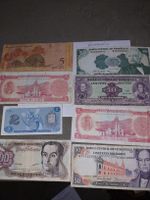 Venezuela Banknoten Set, diverse Bolivar Scheine, 