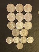Lot 134.3 Gr. Schweizer Silbermünzen (112 Gr. Feinsilber)