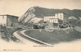Rochers de Naye (VD) – Bergbahn Station