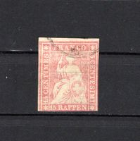 1854 - 62  Sitzende helvetia  N ° 24  ???? Etat voir Photos