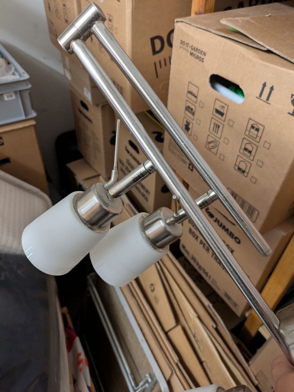 Ikea Lampadari & plafoniere: Lampe mit 5 Spots - Glühbirne inklusive IKEA – Usato da Zürich venduto da gab_57qm 3