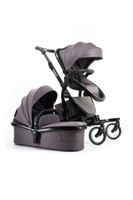 Kinderwagen Snoozy mit Sitz und Liegewanne/dunkel-&hellgrau