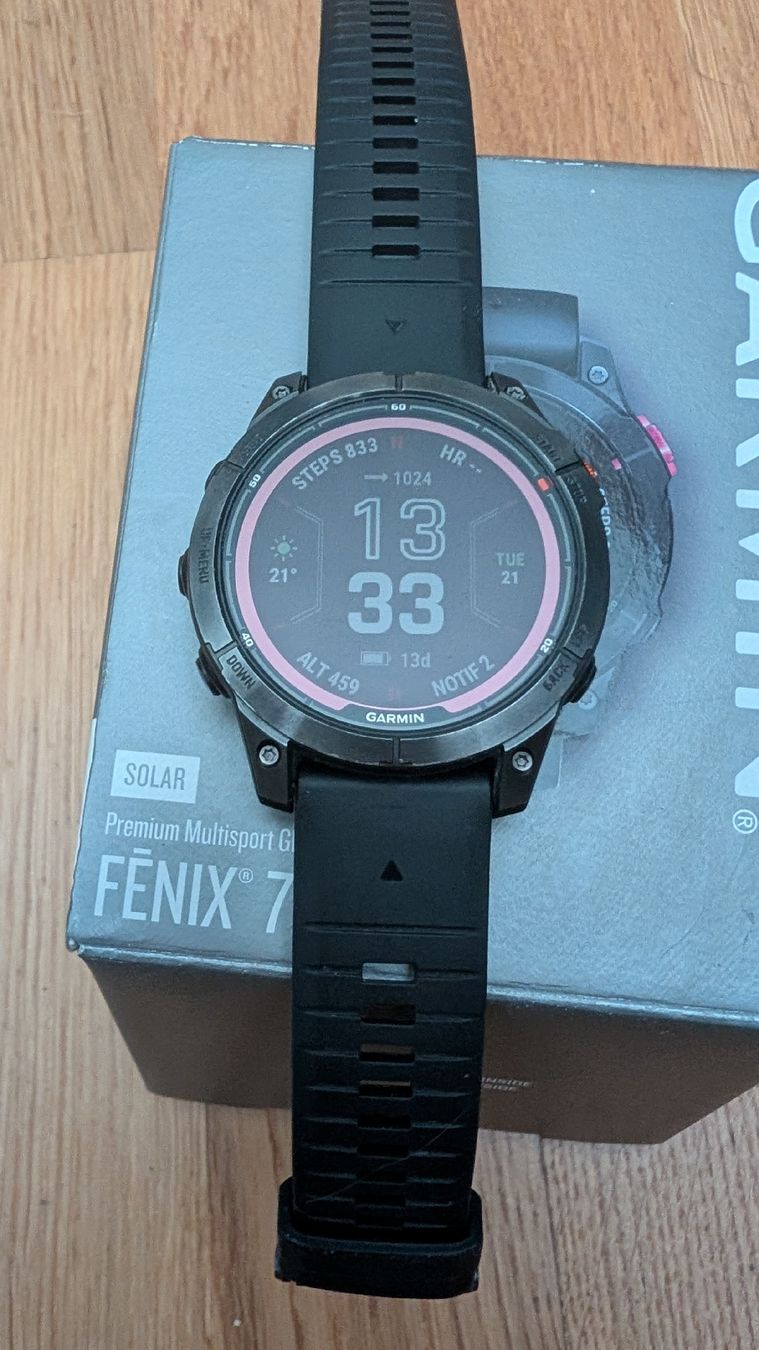 Garmin Smartwatch: Garmin Fenix 7 pro solar – Gebraucht aus Dübendorf von sap_v9kj 2