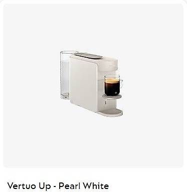 Nespresso Kaffeemaschinen & Espressomaschinen: Nespresso Vertue Up - Pearl White – Gebraucht aus Münsingen von astra76