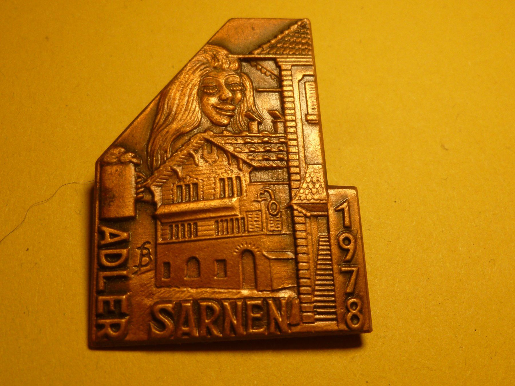 Plaketten & Abzeichen: SARNEN 1978 BRONZE – Gebraucht aus Ried (Muotathal) von Mandarin02