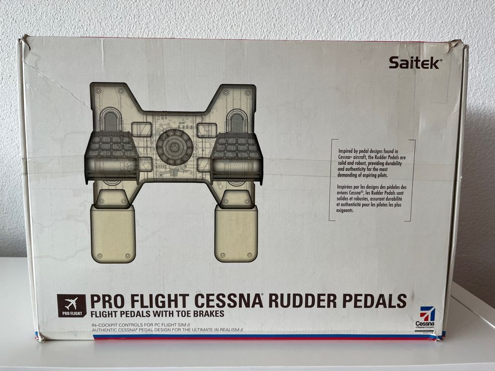 Saitek Pro Flight: Cessna Rudder Pedals (Gebraucht) in Langnau am Albis ...