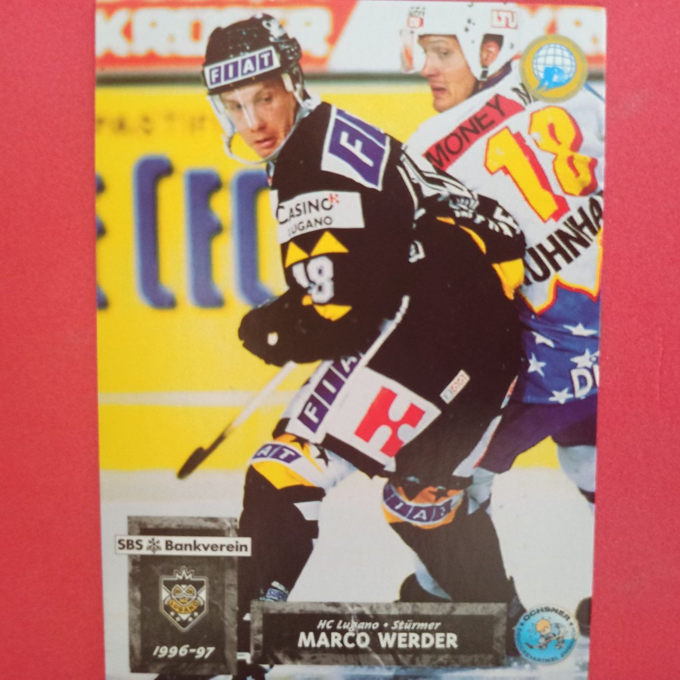 Sammelbilder & Trading cards: Marco Werdet - HC LUGANO - 1996/97 – Gebraucht aus Dübendorf von kb86_MOVIE