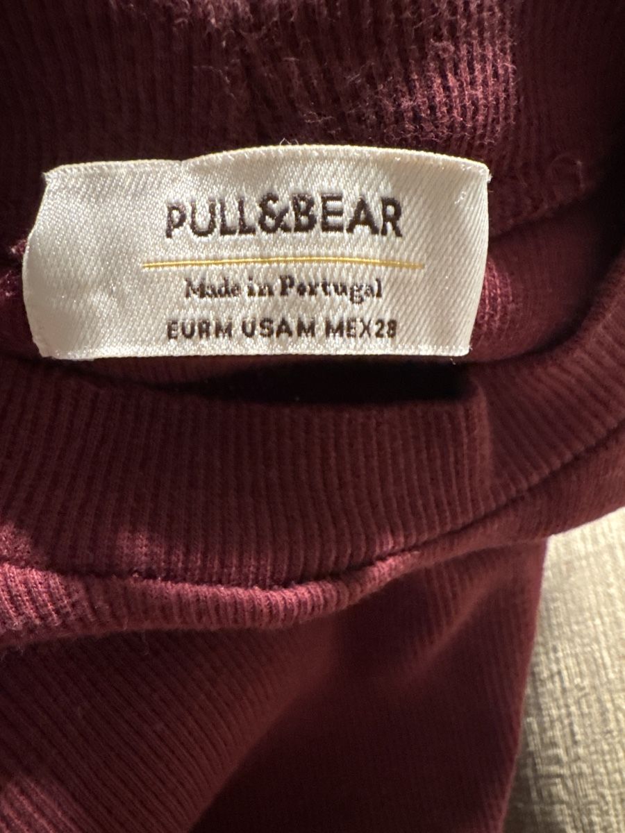 Vestiti: Pull&Bear Midikleid Grösse M, Herbstkleid, weinrot – Usato da Basel venduto da ana_rr8w 1