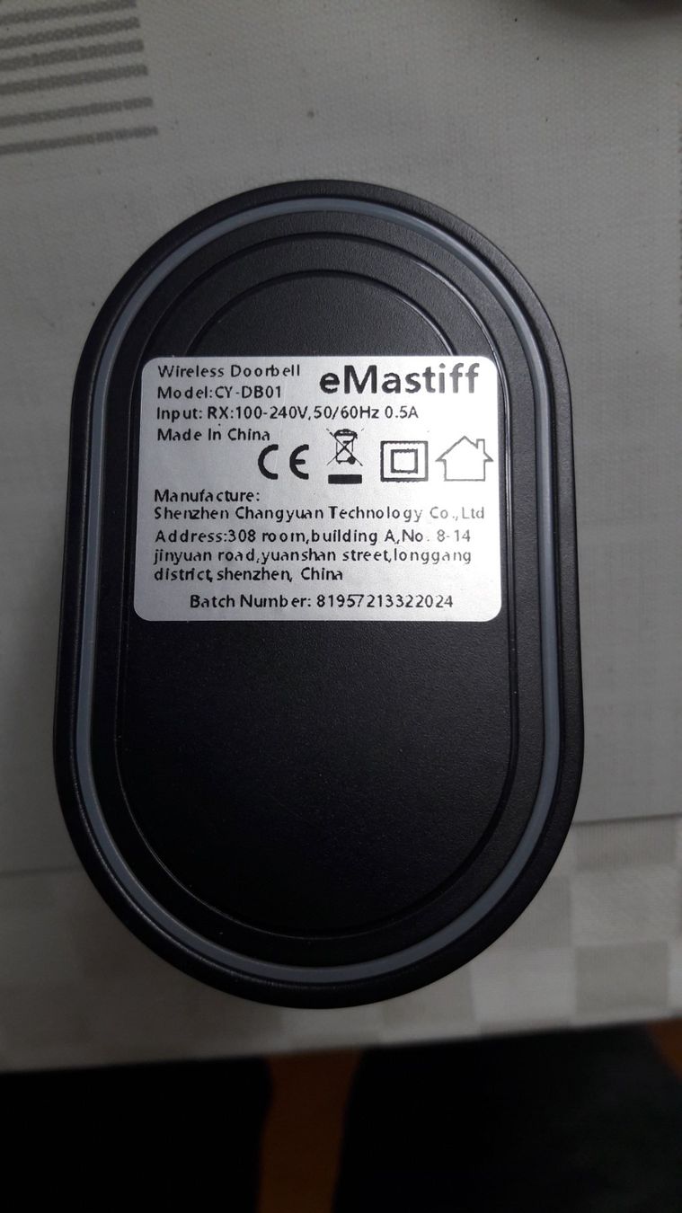 Alarmanlagen: Doppelte drahtlose Türklingel/Sonnette sans fil double – Neu und originalverpackt aus Laufen von Mann455 3