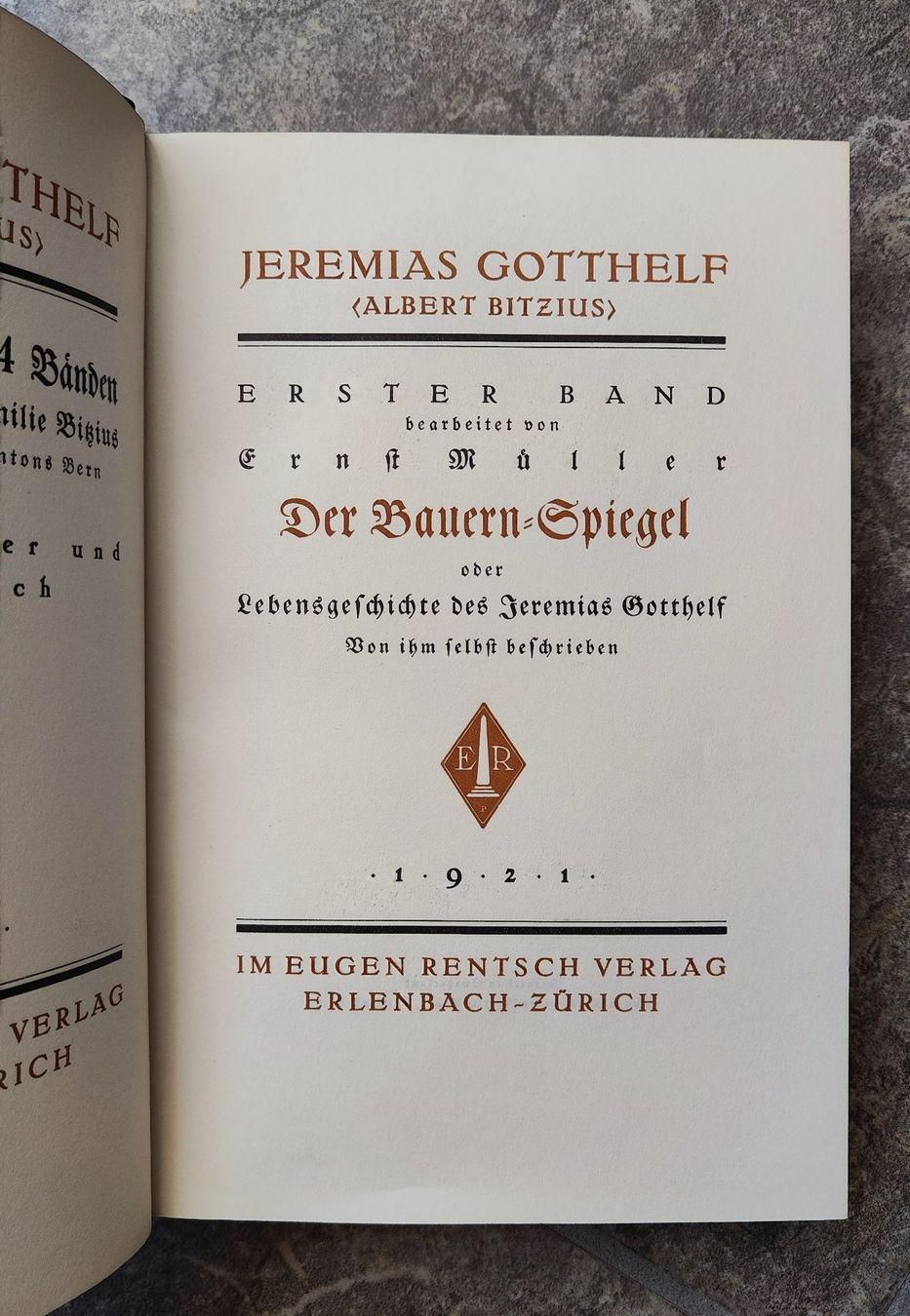 Bücher: Gotthelf, gesamtes Werk, Lederrücken – Gebraucht aus Lenzburg von Dani_Lenzburg 7