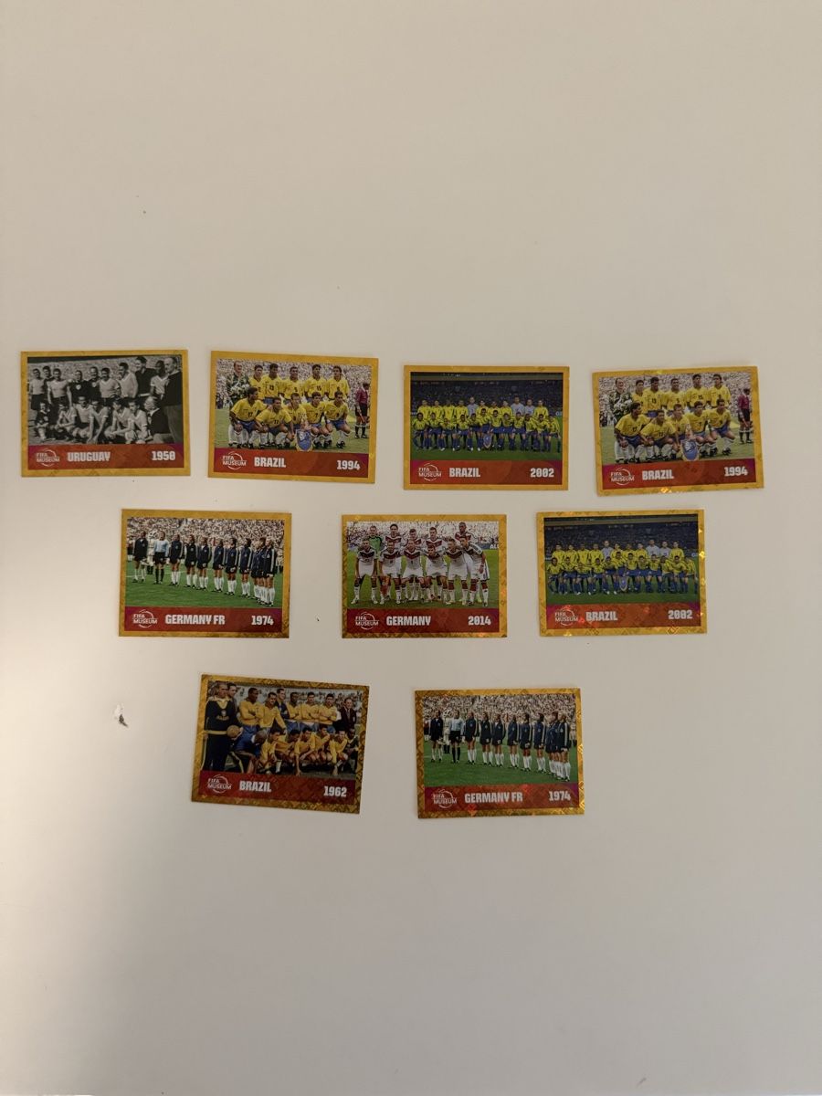 Panini Carte collezionabili: Gruppenbilder 9 stk FWC – Nuovo (secondo la descrizione) da Bischofszell venduto da fab_vzv8