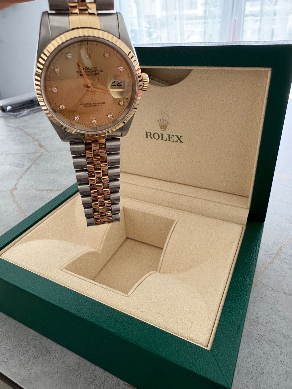 Rolex Uhren: Rolex Datejust 36- 16233 – Gebraucht aus Corcelles-pres-Payerne von ner_6p6k 2