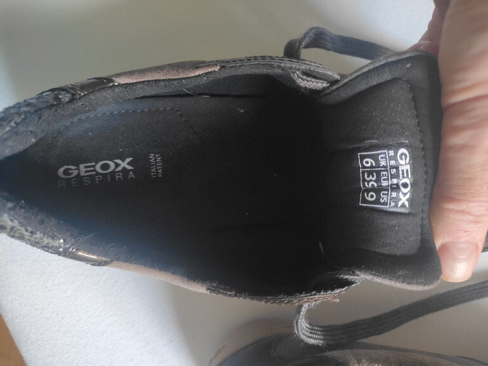Geox Damenschuhe: Baskets Geox marron foncé  – Gebraucht aus Biel/Bienne von Edi5Roli3 5