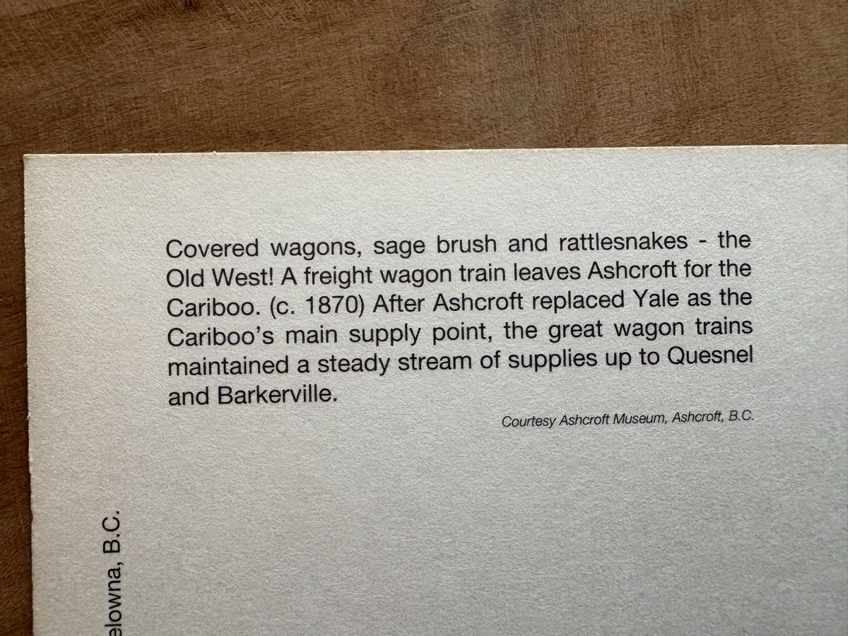 Cartoline postali: AK von Western B. C. – Usato da Rümlang venduto da Kartenpost1 1