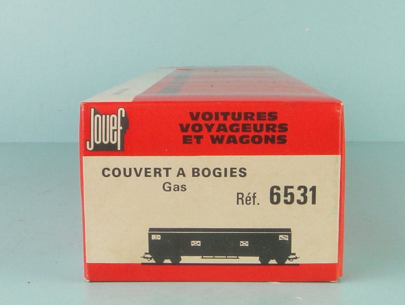 Jouef Modellini di ferrovie: Jouef 6531 Couvert A Bogis Gas, NEU – Usato da Bülach venduto da cann11 1