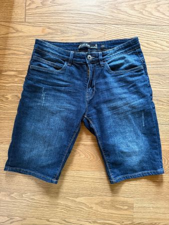 INDICODE Jeans Shorts dunkelblau Grösse 34