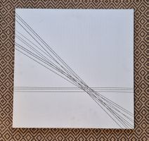 Rolf Forster (1938-2023), Strahlenbündel auf Weiss, 1992