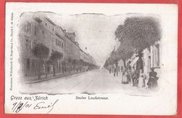 Zürich - Basler Landstrasse / Baslerstrasse - 1901