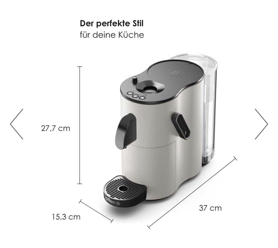 Coffee B Macchine per caffè & Macchine per espresso: CoffeeB Globe Kaffeemaschine – Usato da Otelfingen venduto da Stme77 2