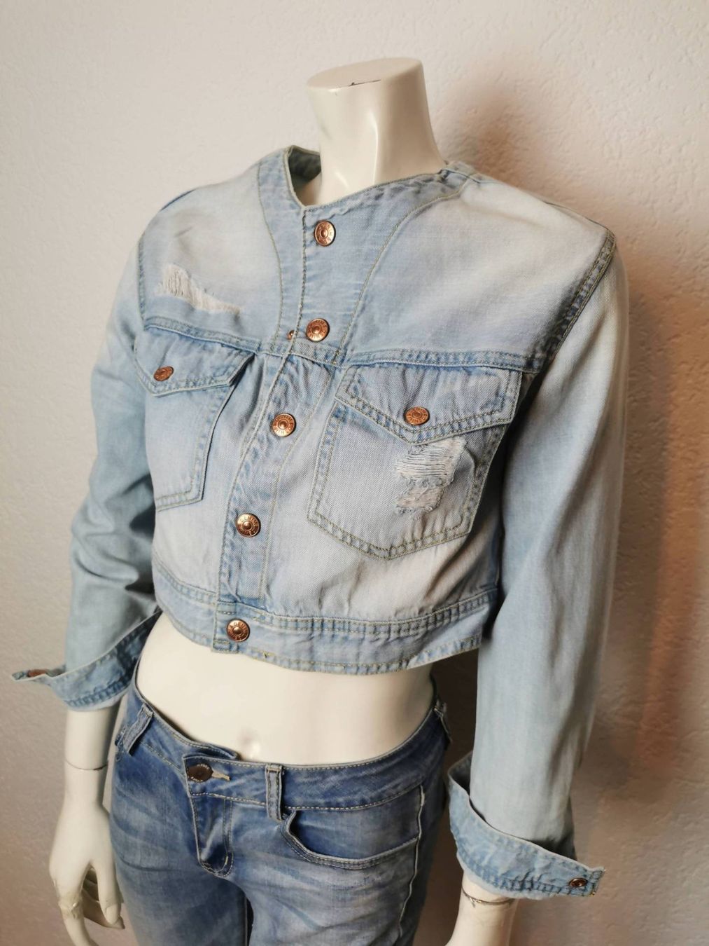 H&M Vestes: Denim Jeansjacke hellblau - XS – D'occasion à Wettingen par JasminL92 1