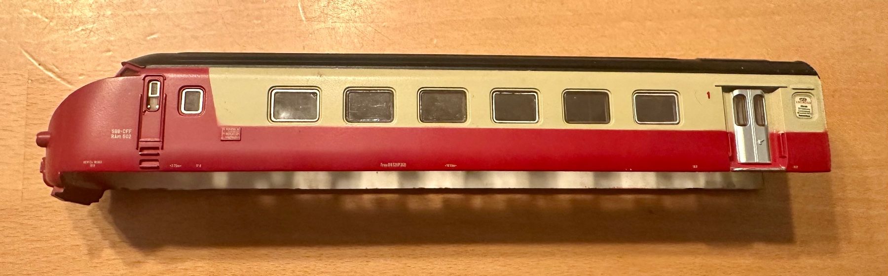 Märklin Modellini di ferrovie: Märklin TEE Diesel Zug – Usato da Oftringen venduto da ib.85 6