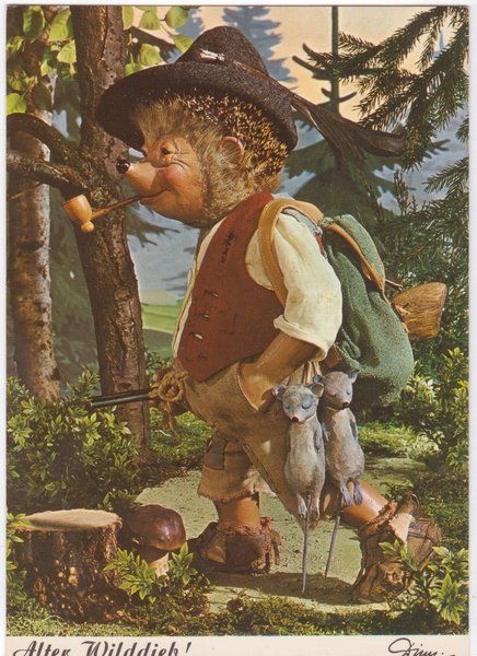Cartoline postali: Mecki: Alter Wilddieb!, gelaufen 1982 – Usato da Frauenfeld venduto da POML