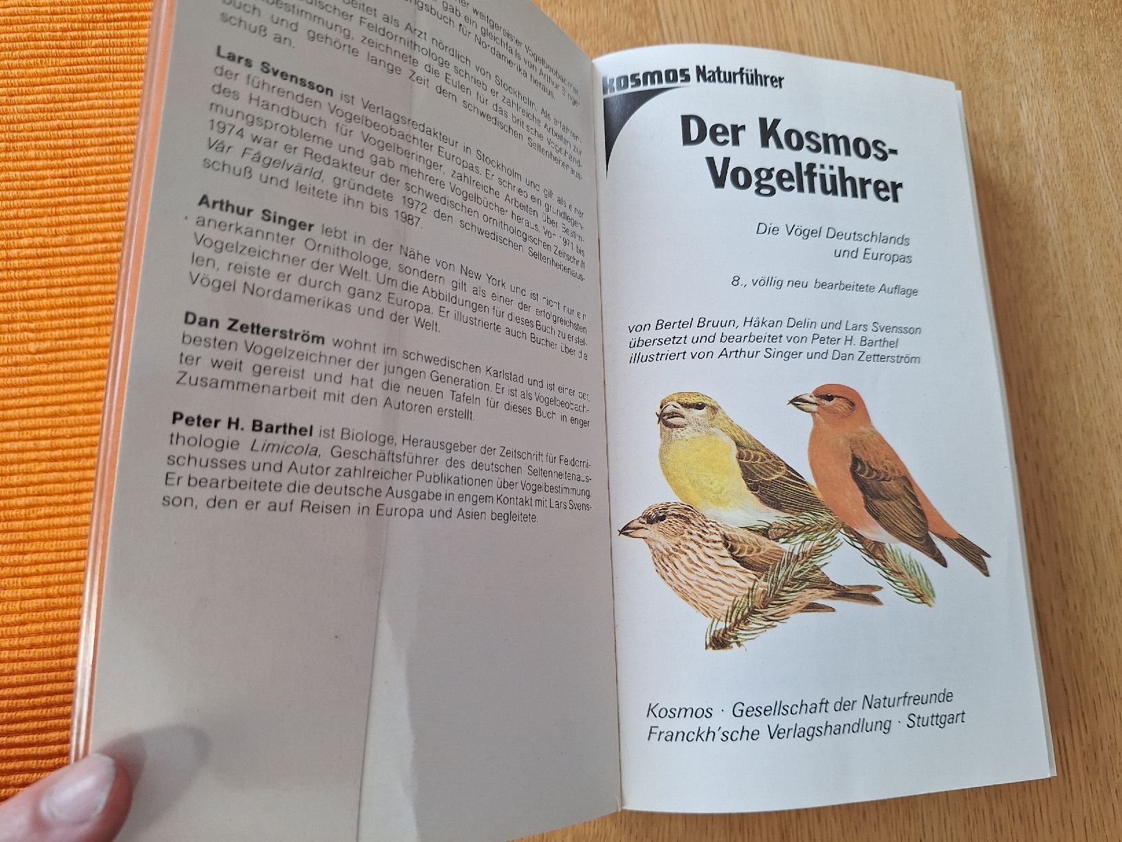 Libri: Kosmos Naturführer Der Kosmos-Vogelführer  – Usato da Sempach Station venduto da Feuersalamander69 3