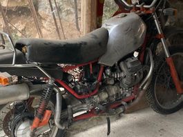 Moto Guzzi d'epoca da restaurare, affare! Perfetta!